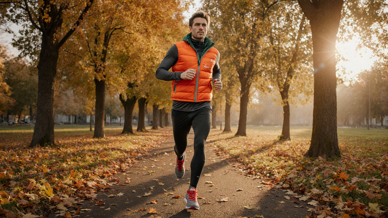 Осенняя мужская беговая экипировка: как выглядеть стильно и не замерзнуть